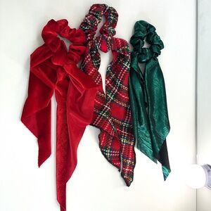 Scrunchie Scarfs (Set of 3)